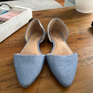 Women's flats - Blue, Size 9